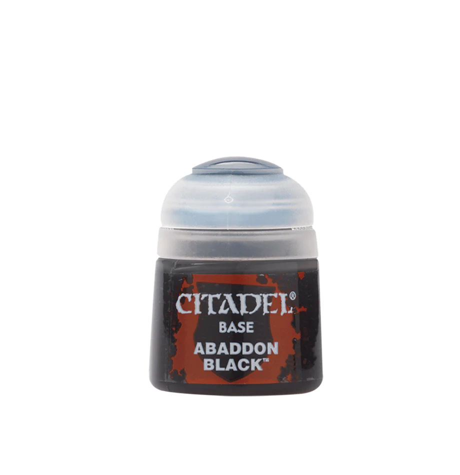 Citadel Airbrush Paint: Abaddon Black (12ml)