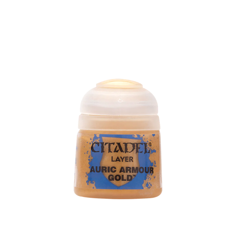 Citadel Layer Paint: Auric Armor Gold (12ml)