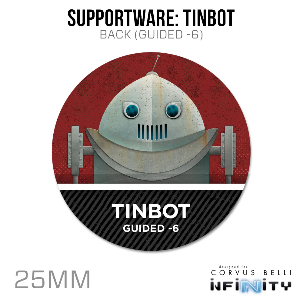 Infinity N5 Acrylic Token: Tinbot (Guided -6) - Image 2