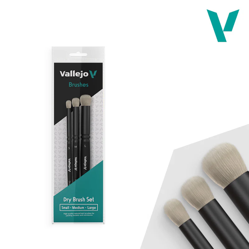 Vallejo Brushes - Dry Set - Image 2