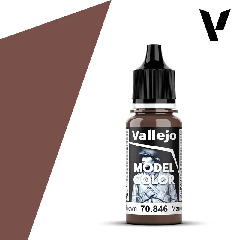 Vallejo Model Color: Mahogany Brown