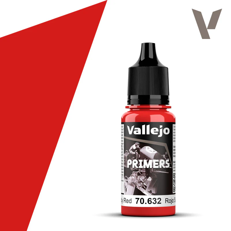 Vallejo Surface Primer: Bloody Red