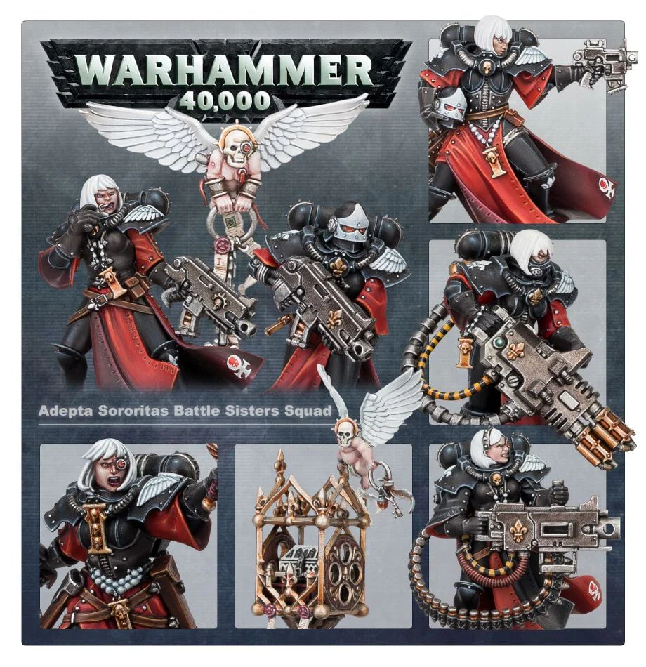 Warhammer 40K: Adepta Sororitas - Battle Sisters Squad - Image 7